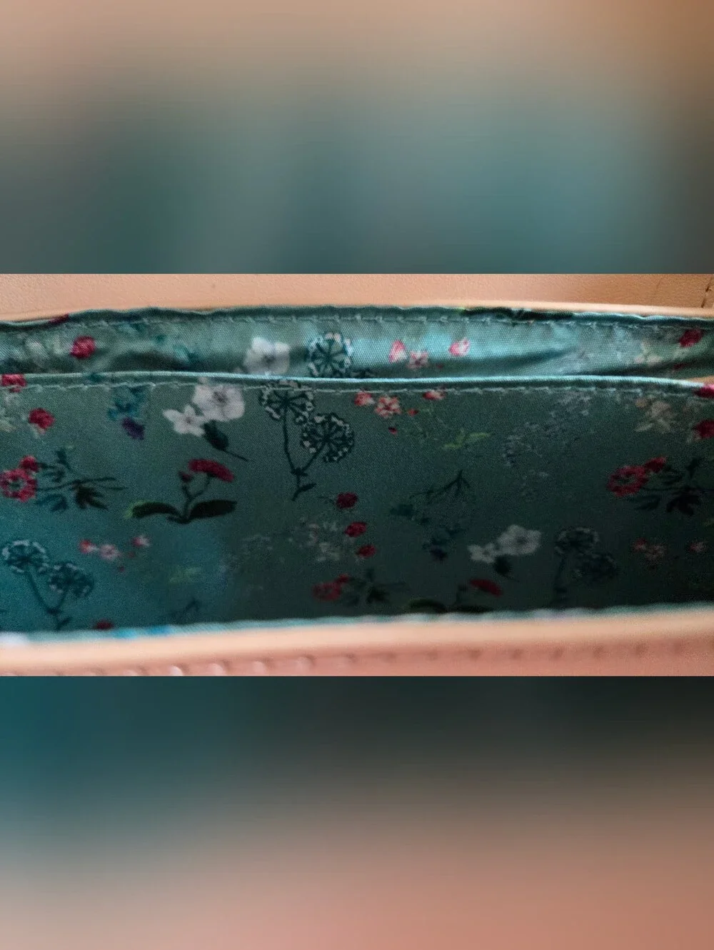 Disney Pink Bambi Floral Satchel with Scalloped Flap